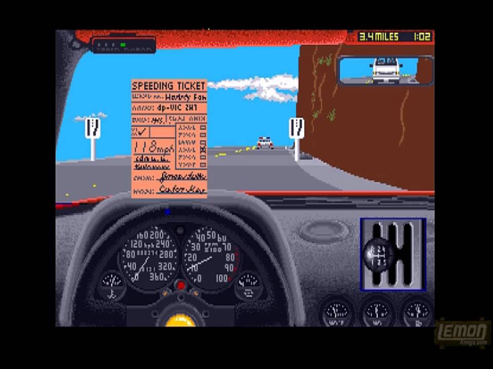 Test Drive / Test Drive 2 (Amiga)(4:3) - A Playguide and Review - by LemonAmiga.com