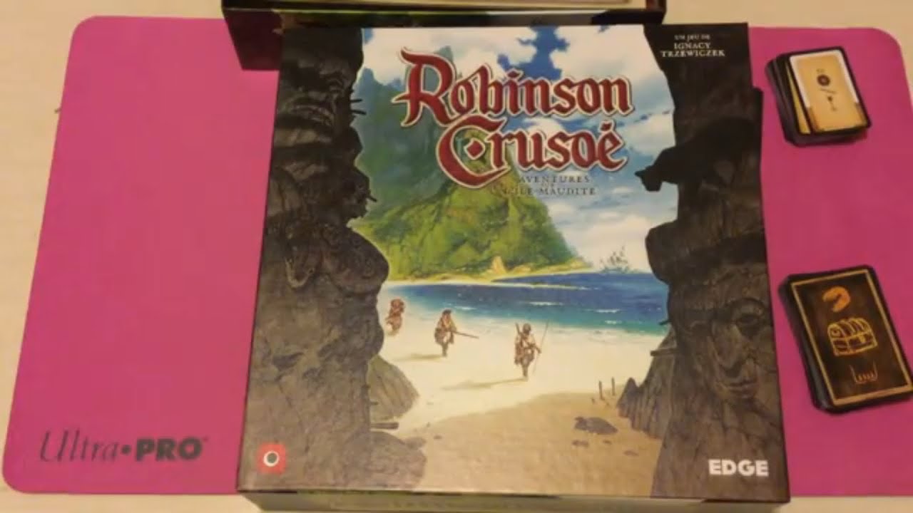 Déballage et découverte du jeu Robinson Crusoe V2 [Fr]