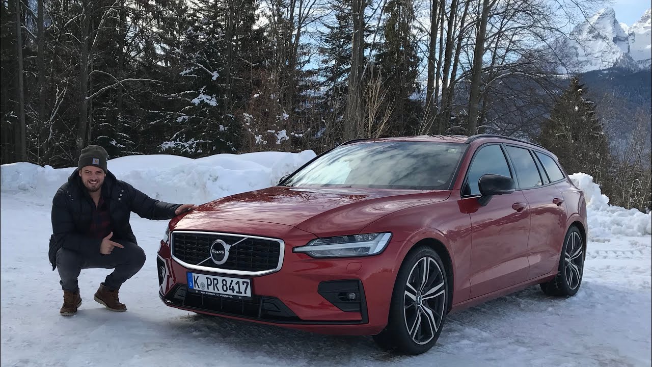 Im (2019) Volvo V60 R-Design T6 AWD „Geartronic“ in den Alpen 🏔 -Fahrbericht | Review | Testdrive.