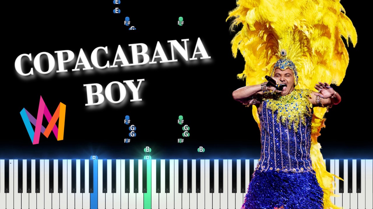 Copacabana Boy - Junior Lerin | Piano Tutorial