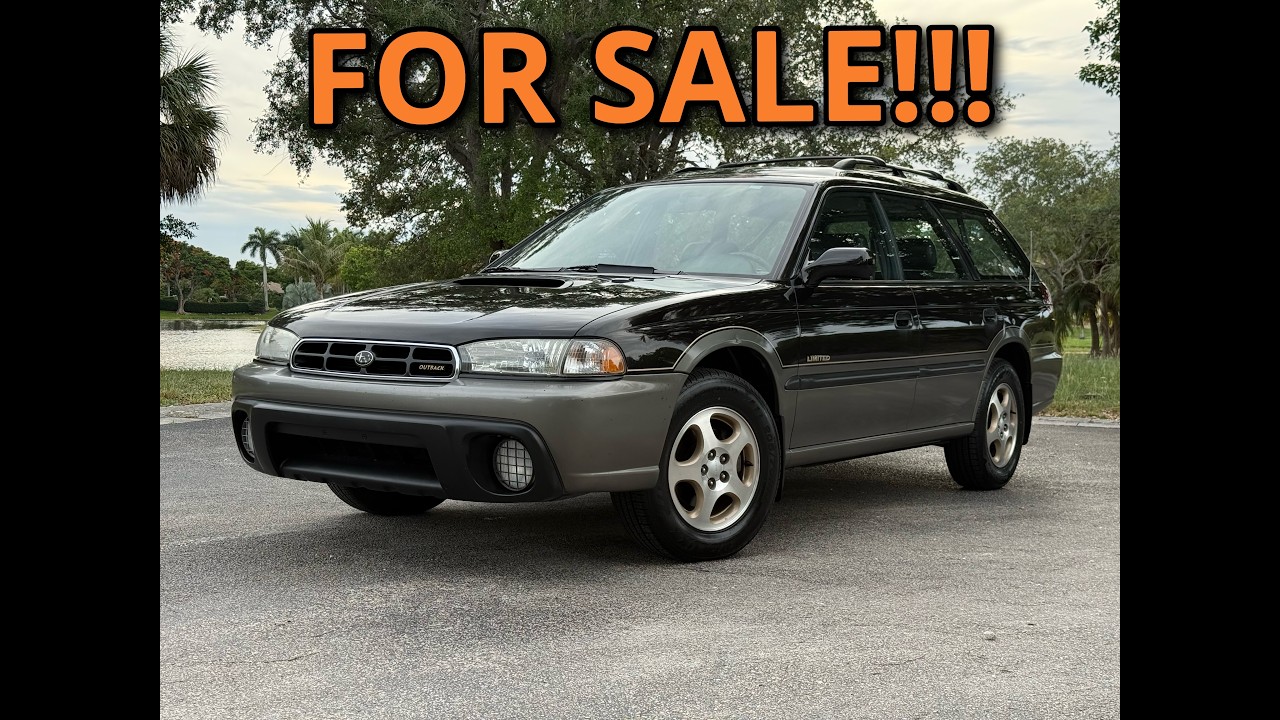 1998 Subaru Legacy Outback Wagon All Wheel Drive For Sale