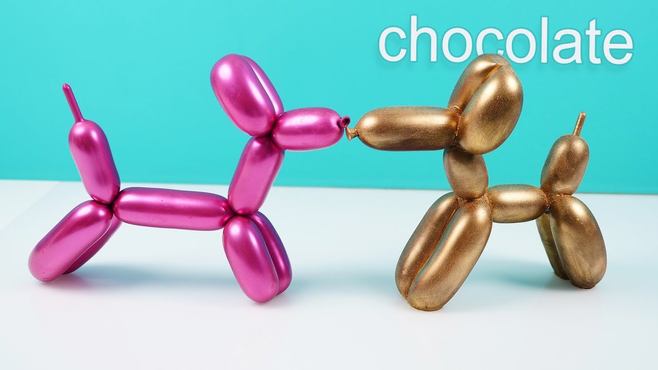 CHOCOLATE balloon dog How To Cook That Ann Reardon