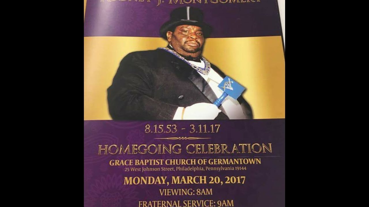 Masonic Funeral Service for PM Rodney Montgomery TMS. 48