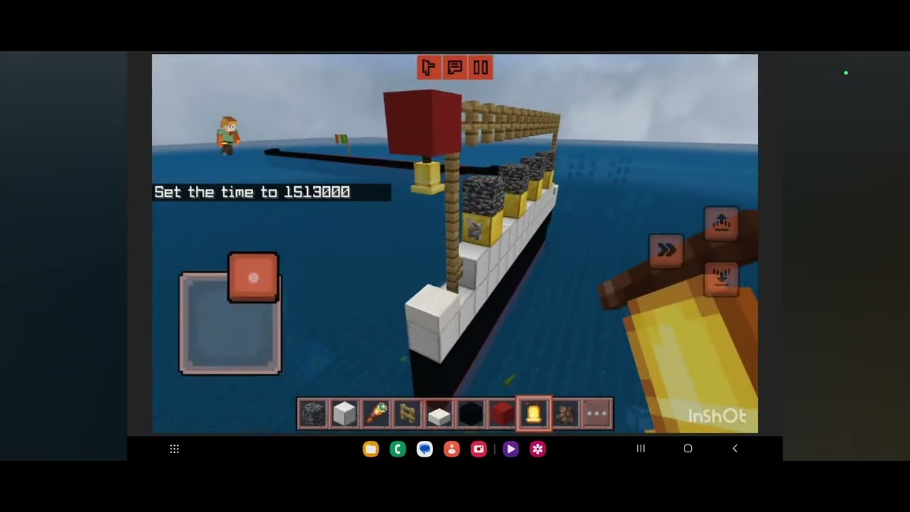 Titanic Minecraft Sleeping sun