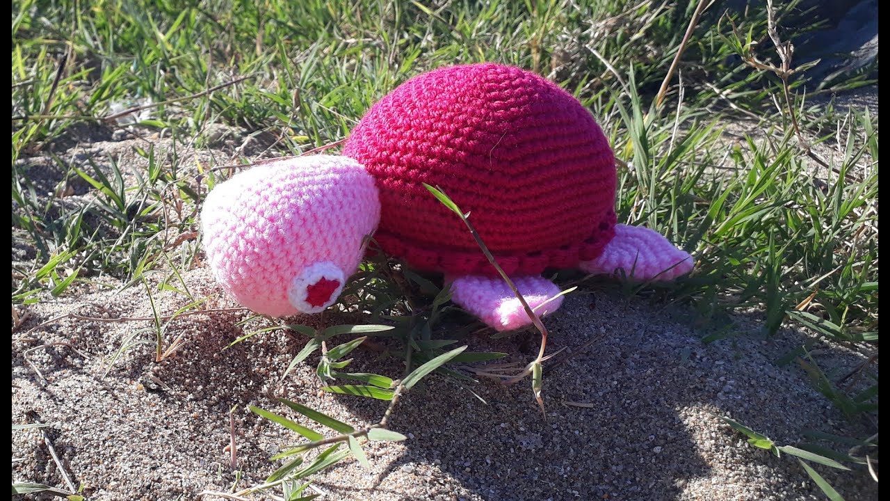 Tuto Amigurumi tortue au crochet