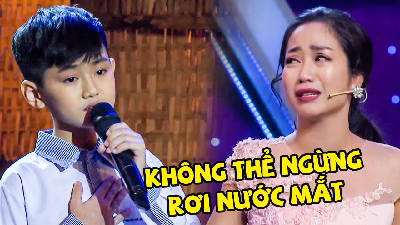 Thử Tài Siêu Nhí Tập 4 | Thái Hà HÁT VỀ CHA làm BGK BẬT KHÓC vì bài hát quá giống mình