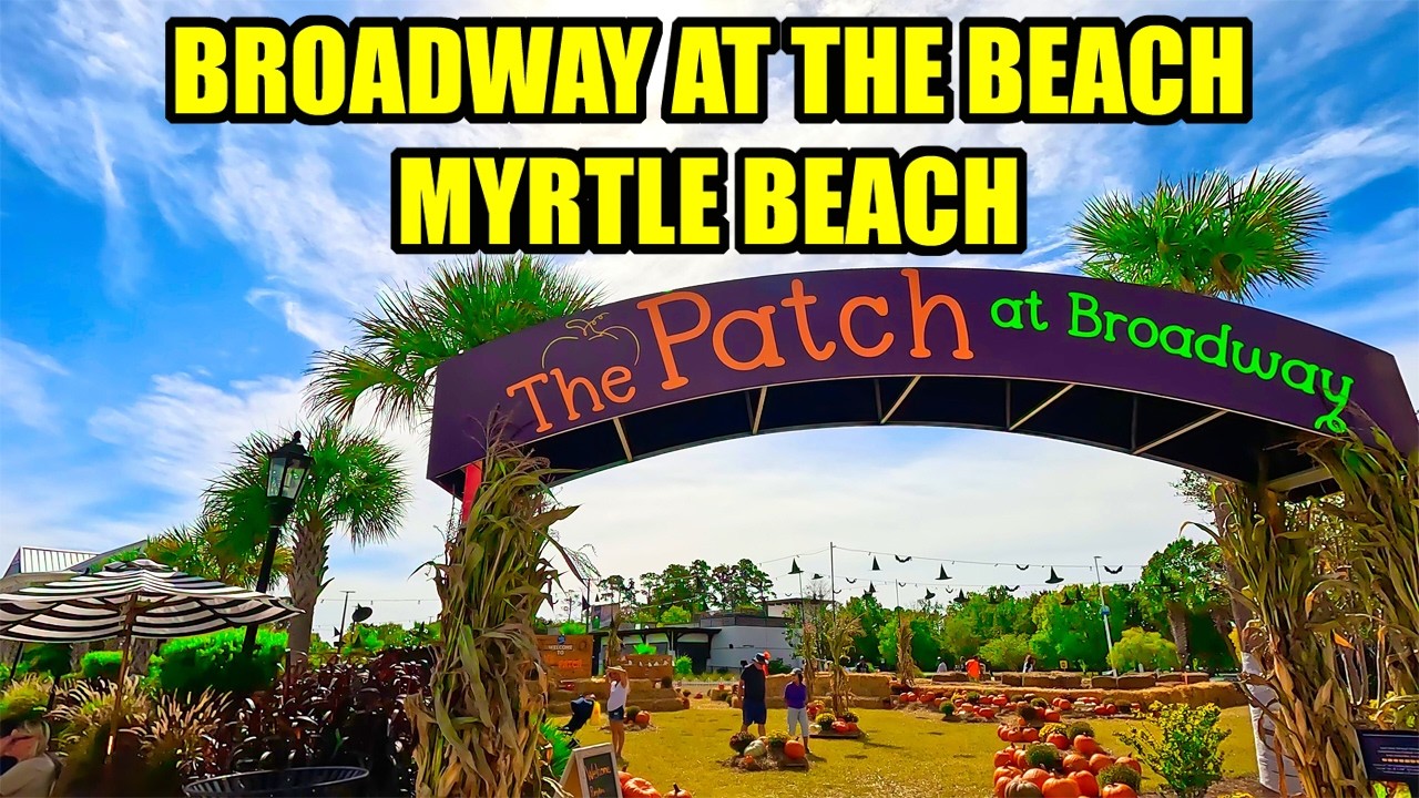 What's NEW at Broadway at the Beach in Myrtle Beach in October! Big Construction Updates!