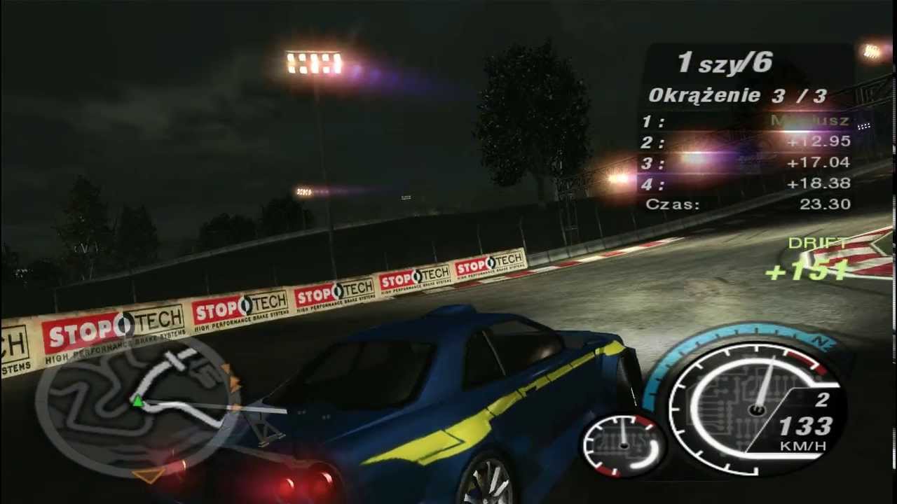 Need for Speed Underground 2 - Nissan Skyline R34 GTR (1280x720)