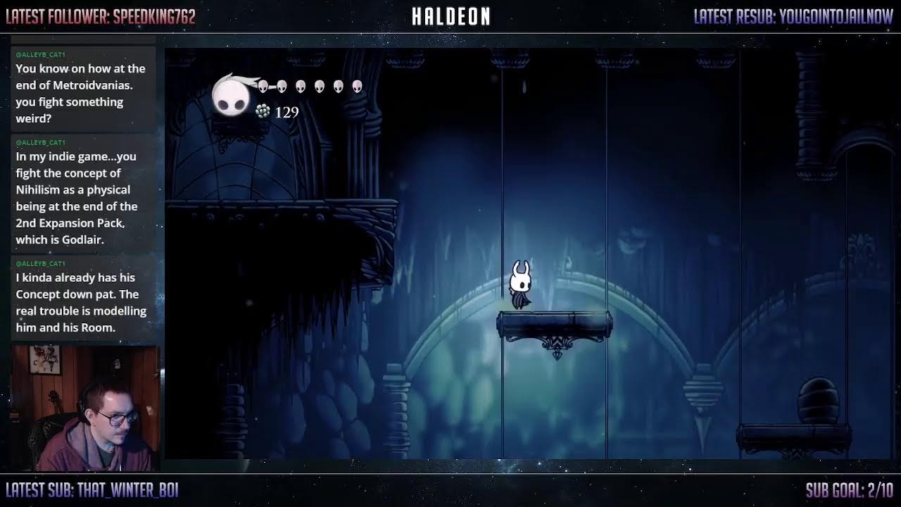 Game of the Month - HOLLOW KNIGHT! First Time Playthrough!