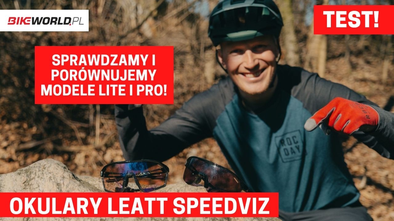 Czy Leatt robi dobre okulary? Test modeli SpeedViz Lite i SpeedViz Pro!