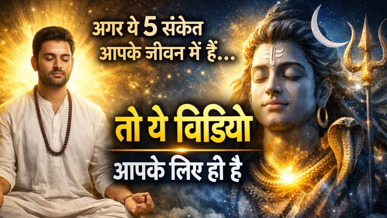 जो इस वीडियो तक पहुँचे हैं,वो आत्माएँ सामान्य नहीं होतीं। जीवन का समय बर्बाद कर रहे हो,