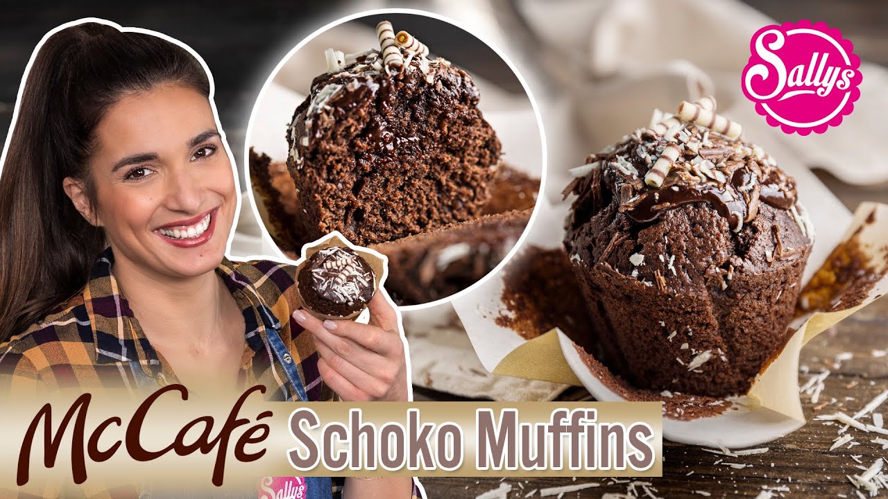 Mc Donald&rsquo;s Schokoladen Muffins nachgemacht - mit fl&uuml;ssigem Kern