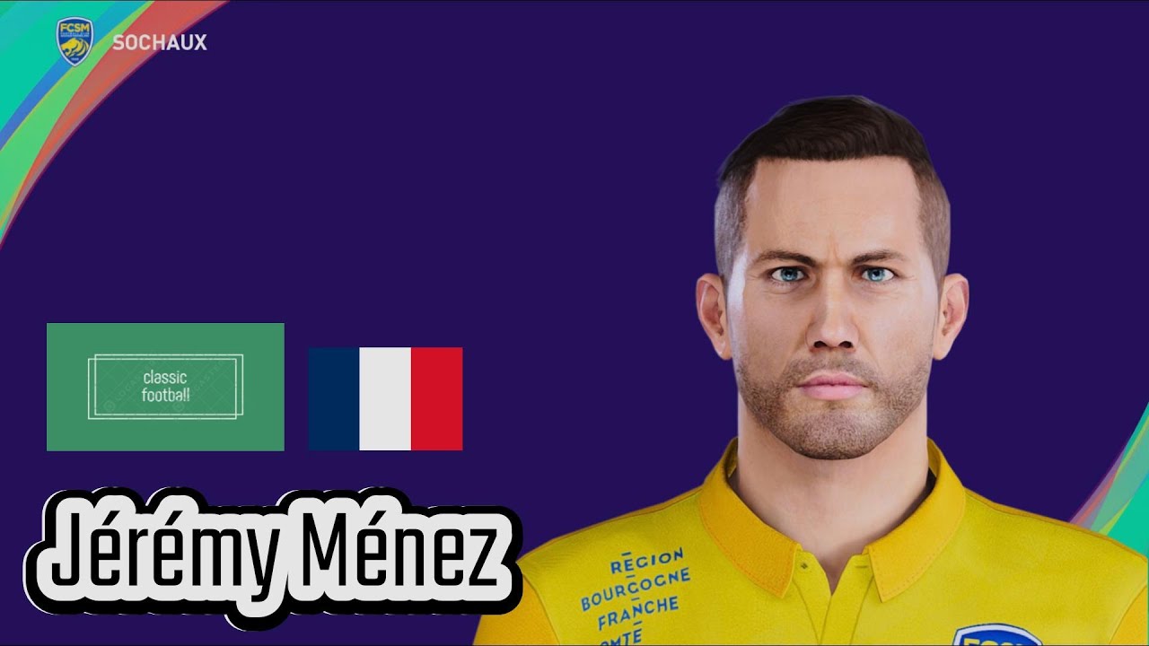 Jérémy Ménez - PES Clasico (Face, Body& Stats)