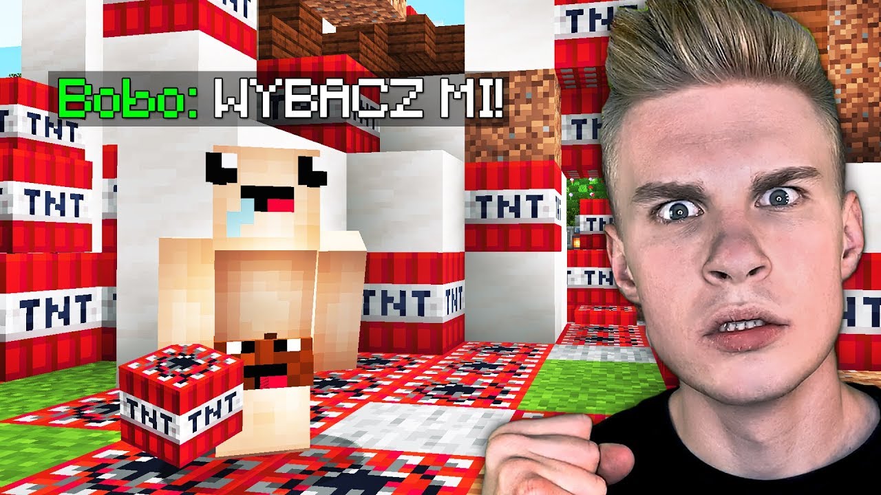 BOBO WYSADZIŁ m&oacute;j WIEŻOWIEC... 😭 w Minecraft!