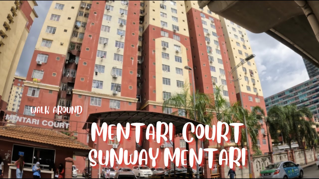 🇲🇾 SUNWAY MENTARI || WALKING FROM MENTARI COURT TO SUNWAY MENTARI BRT STATION