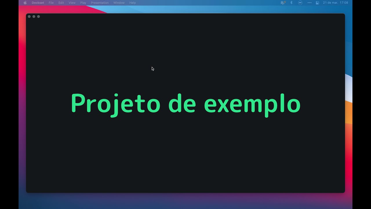 Hello world com Go e descri&ccedil;&atilde;o do nosso projeto