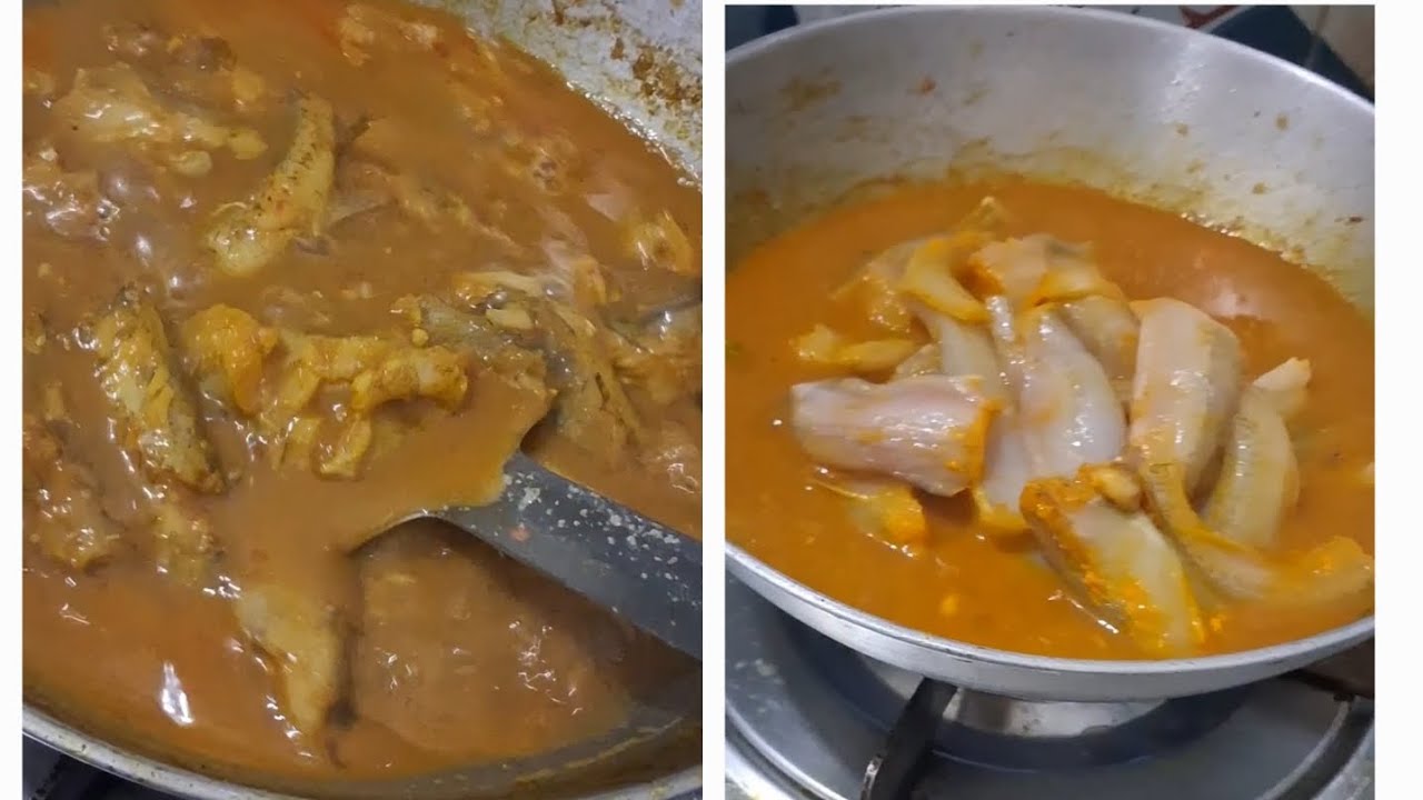 গোটা গোটা লোটে মাছের ঝাল 😍Bombay duck curry recipe❤️
