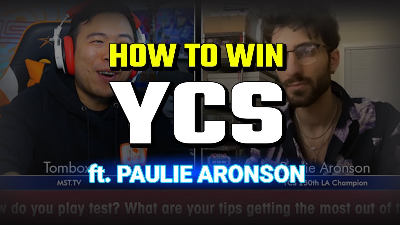 Paulie Aronson YCS/WCS World Champion shares his secrets to playing at a Top Cut Level!