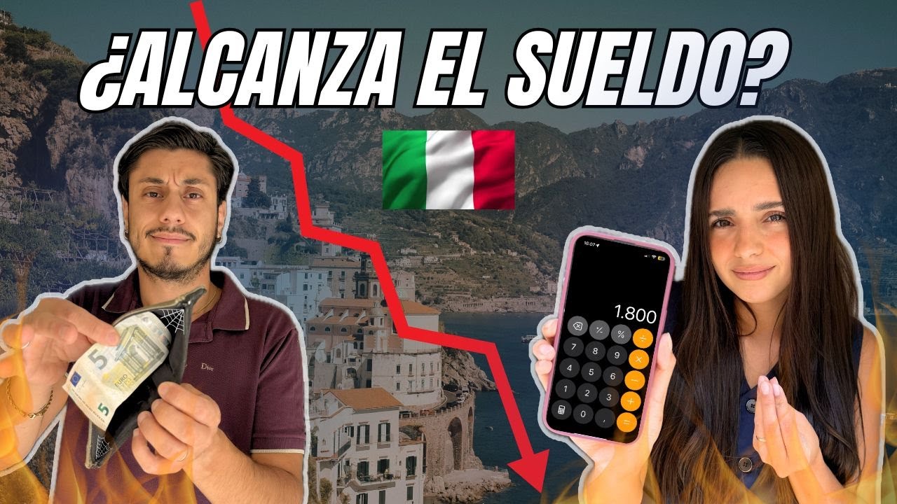 Cuanto CUESTA vivir en italia 2025 | ¿Se puede ahorrar? 💶