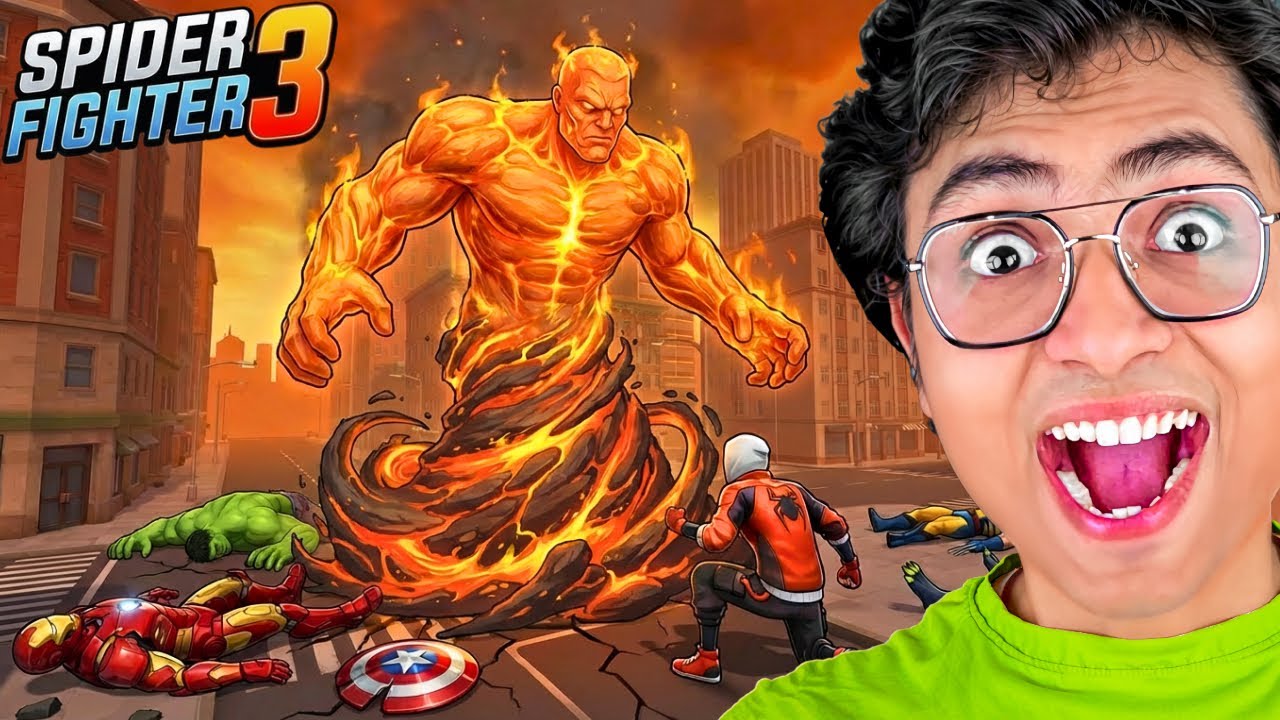 Finally SPIDER FIGHTER 3d Got a Powerful VILLAIN😱