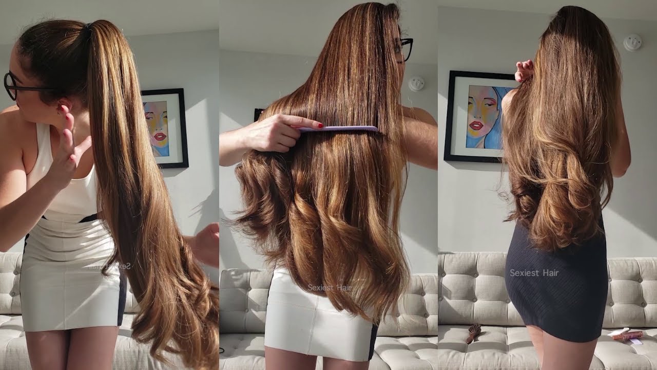 Hair So Amazing it Looks Fake! Movie Star Hair