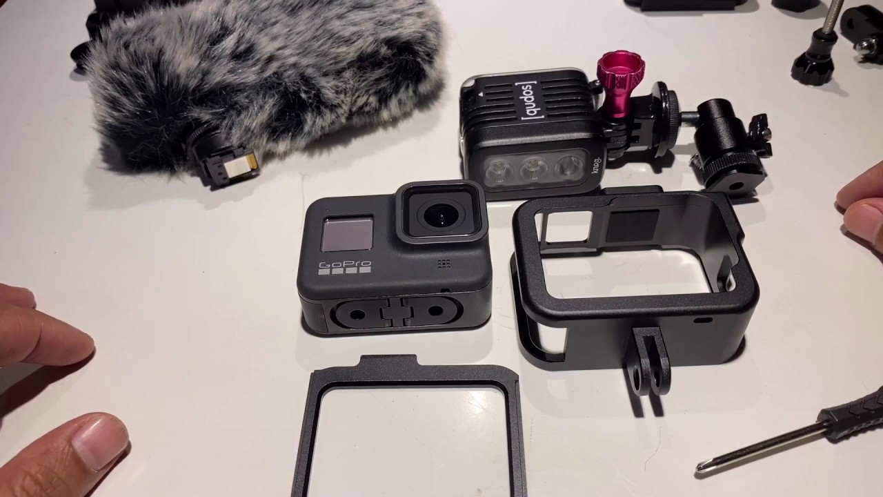 GoPro Hero 8 Aluminium VLog Cage