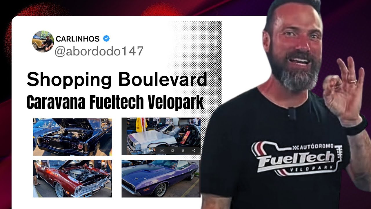 SHOPPING BOULEVARD EM CURITIBA FOI O PALCO DA CARAVANA FUELTECH VELOPARK 