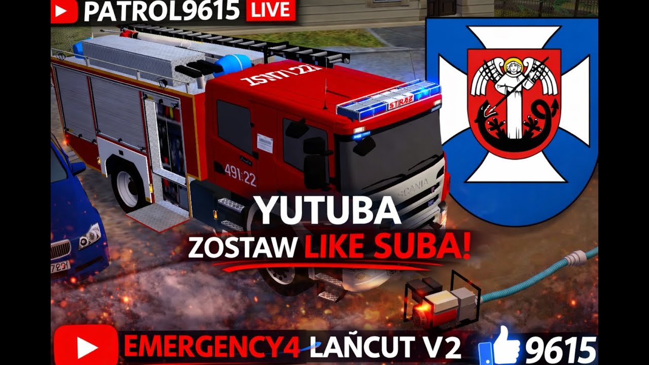 👮‍♂️🚨Dyspozytornia Łańcut v2 – Emergency 4🔥🚒 = link do Emergency 4 Konfigurator opis