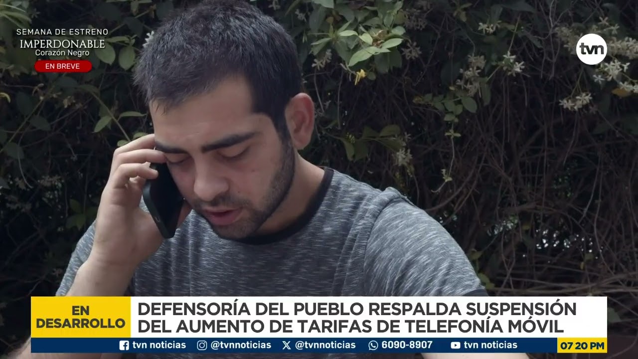 Defesnsoría del Pueblo respalda suspensión de aumento tarifario en telefonía móvil