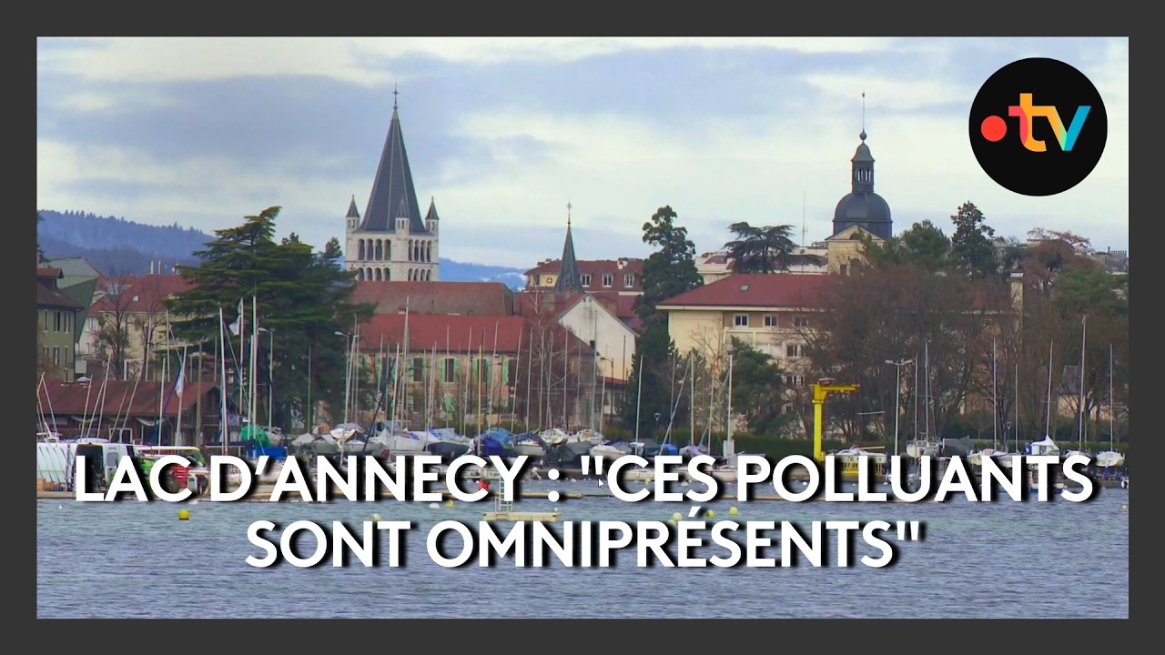 Des microplastiques issus de l'usure des pneus retrouvés en grande quantité dans le lac d'Annecy