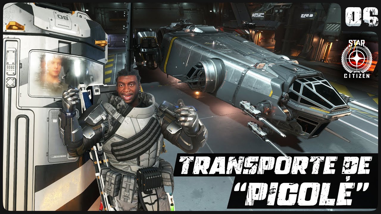 VITÓRIA!! TRANSPORTEI PICOLÉ HUMANO PARA COMPRAR A CORSAIR! - 4.4.0 - STAR CITIZEN