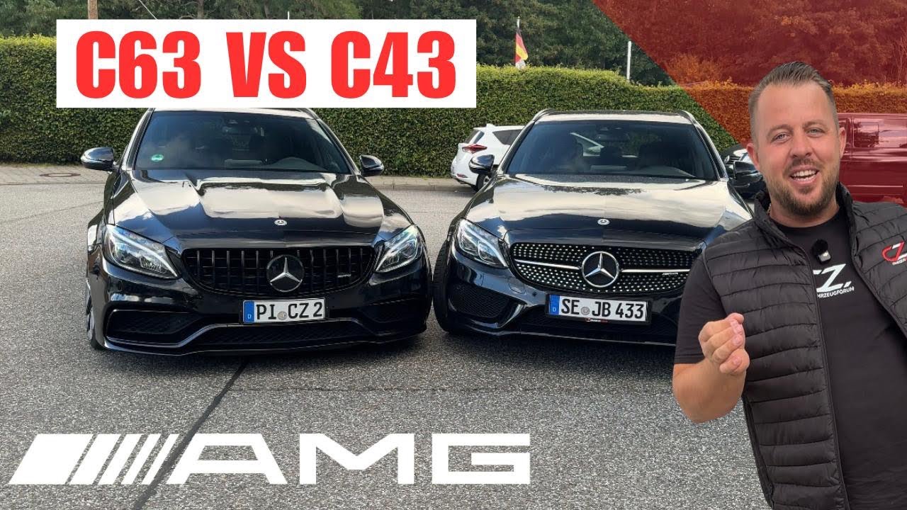 Mercedes C63 vs C43 – Welcher AMG Kombi ist die bessere Wahl? | CZ-Fahrzeugforum