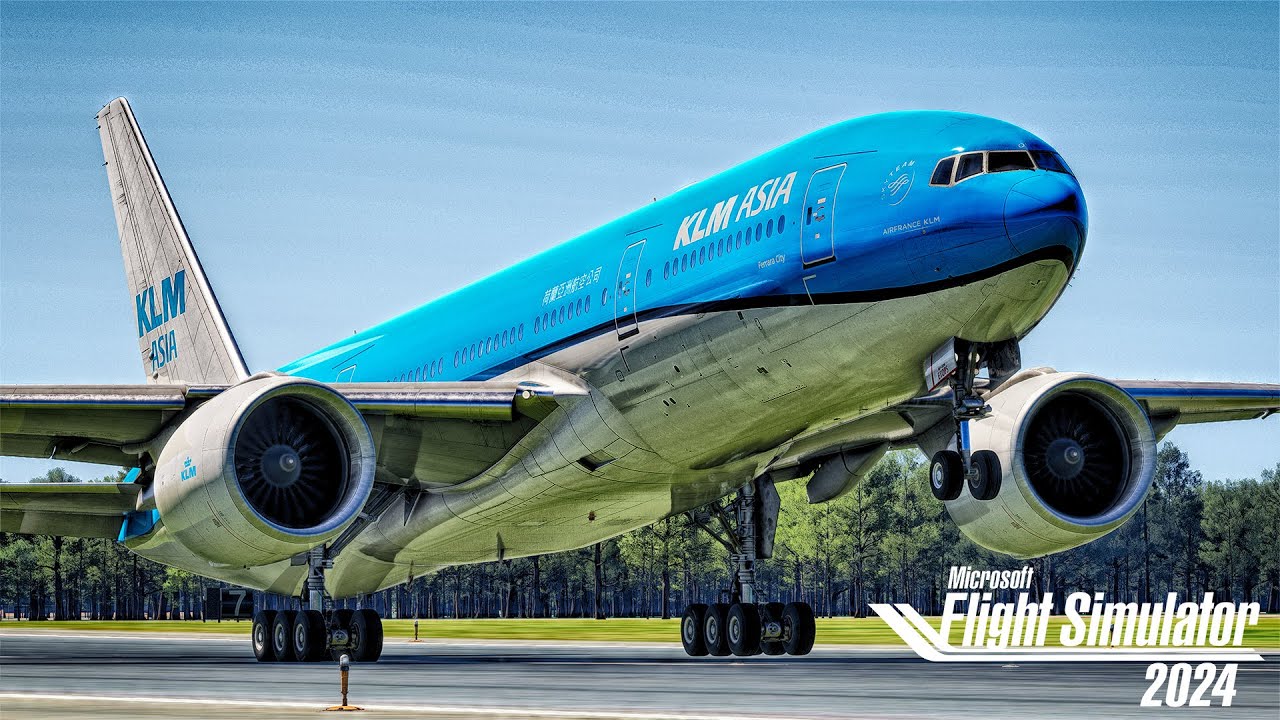 Flight Simulator 2024: Bangkok - Amsterdam Full Flight | KLM B777 200ER | MSFS 2024