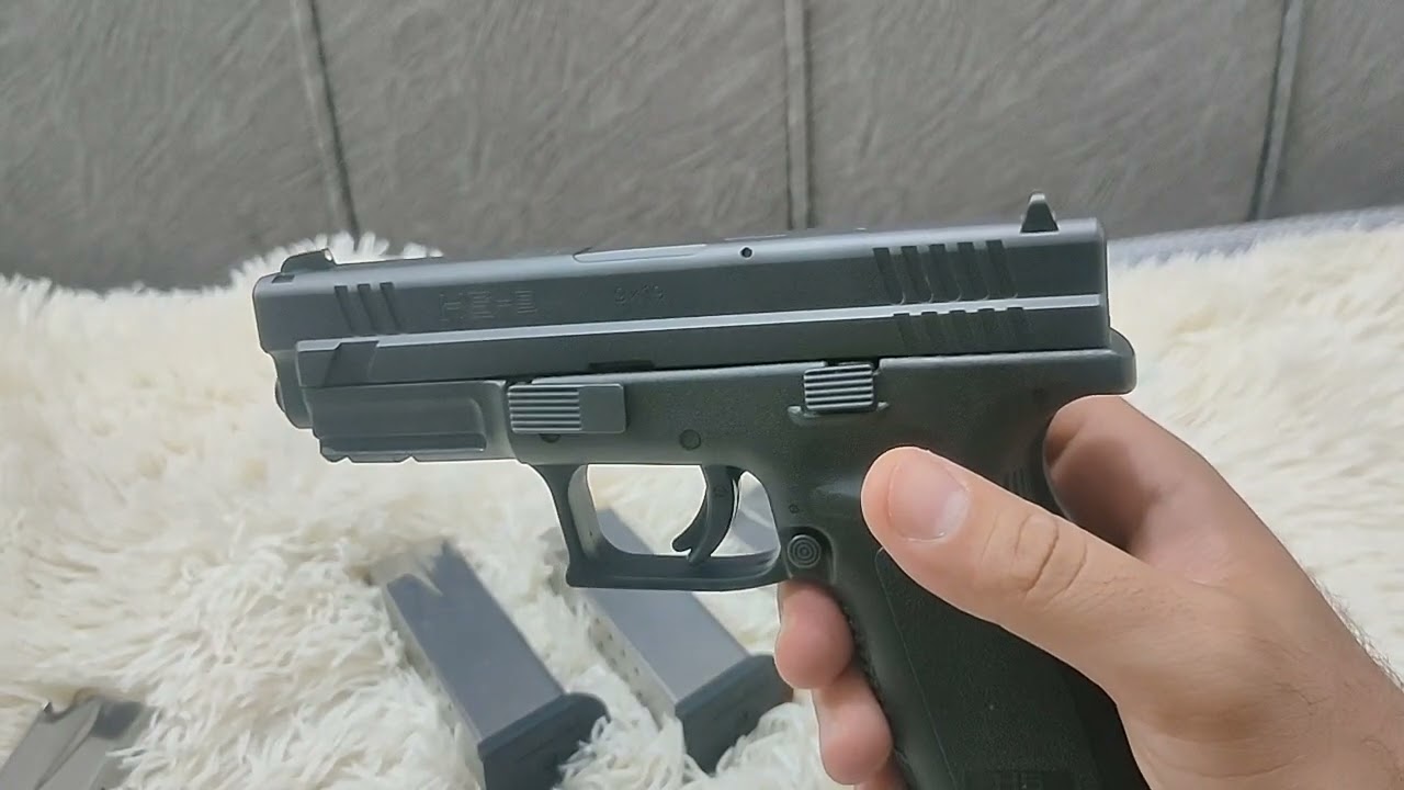 شرح مواصفات مسدس اج اس 9 ملم الكرواتي اتش اس 9 mm من شركة Hs brodect