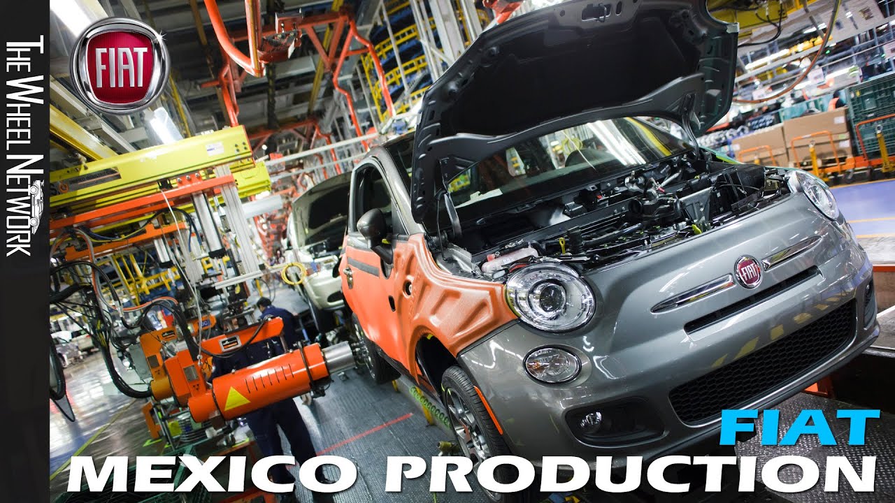 Fiat 500 Production in Mexico (Historic Footage)