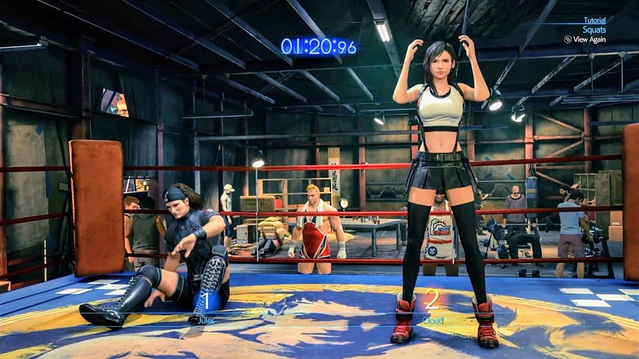 Tifa Workout Challenge | Final Fantasy 7 Remake