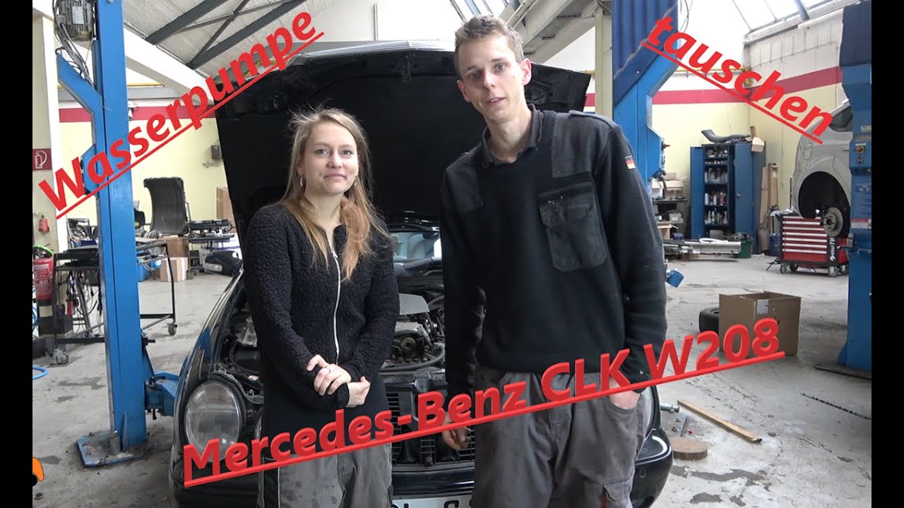 Wasserpumpe Tauschen Beim CLK W208 mit Nina