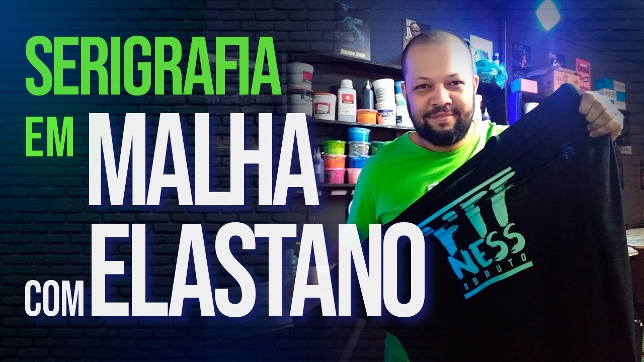 ✅Serigrafia em dry esportivo com elastano.