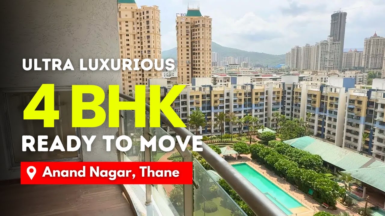 Ultra Luxurious 4 BHK For Sale In Vijay Orion | Anand Nagar, Thane | Ready to Move | Spacious Flat
