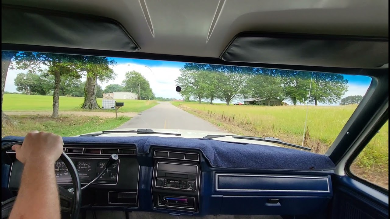 83 f100 walk around & test drive- 4.9L & 3 spd on the column