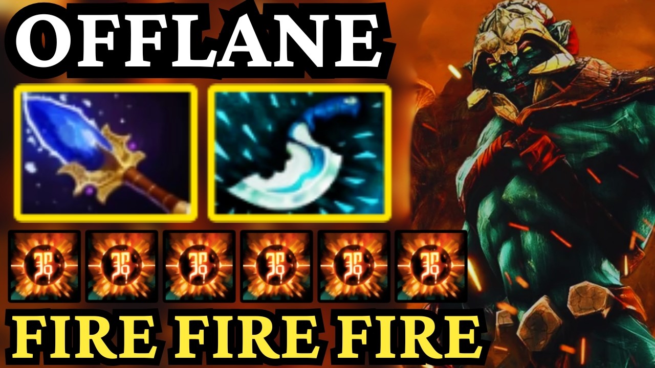 🔥 INSANE HUSKAR Offlane — Sustain & Damage Madness 🔥 Dota 2 Offlane