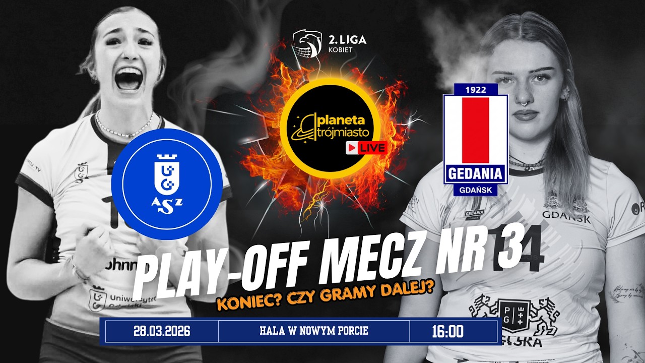 JohnnyBros AZS UG vs Gedania Gdańsk - III mecz play-off walki o awans do 1. Ligi - siatk&oacute;wka kobiet