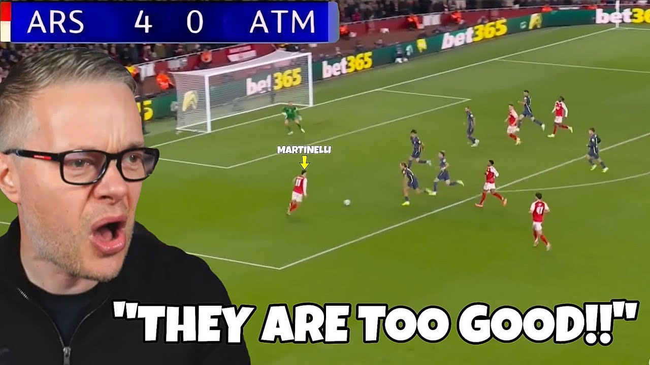 Goldbridge Watches Arsenal DISMANTLE Atletico Madrid 