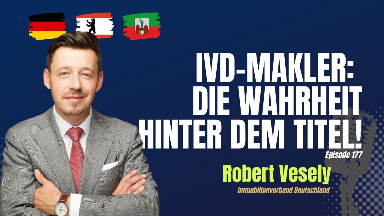 Was macht der IVD? Makler in Deutschland, Lobbyarbeit & Wohnungsmarkt &ndash; mit dem IVD-Vizepr&auml;sidenten