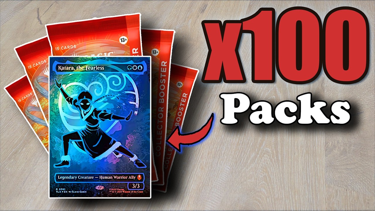 Hunting Neon Ink Avatar Cards from x100 Collector Boosters!