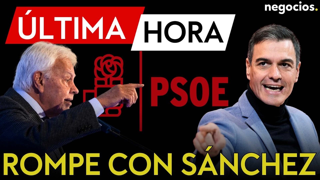 ÚLTIMA HORA | Crisis política en España: Pedro Sánchez se hunde y así lo remata Felipe González