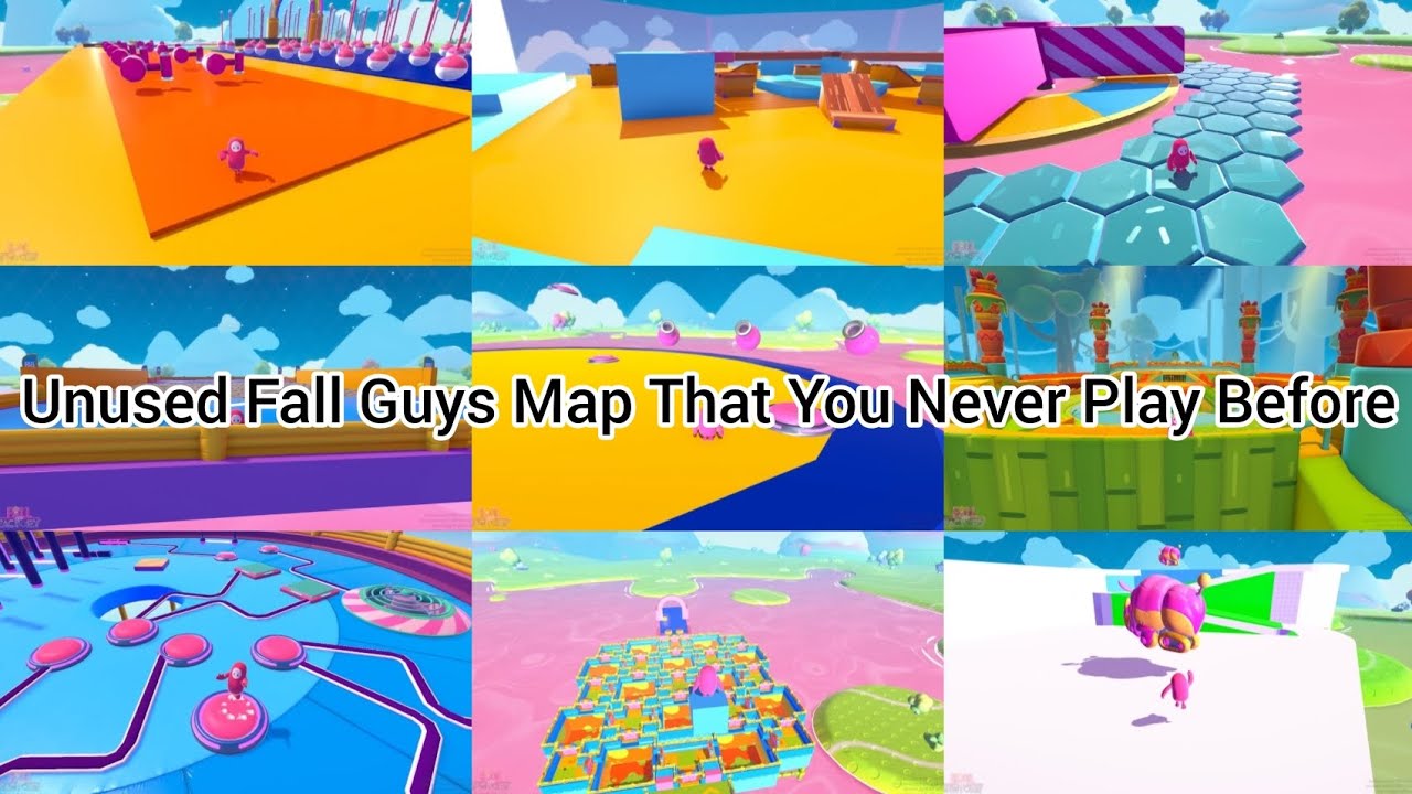 Unused Fall Guys (Test) Map That You Never Play Before