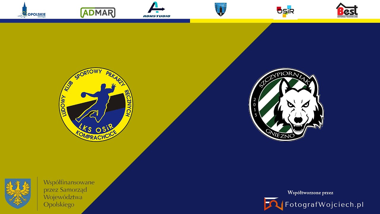 LKS OSiR Komprachcice vs Szczypiorniak Bank Spółdzielczy Gniezno