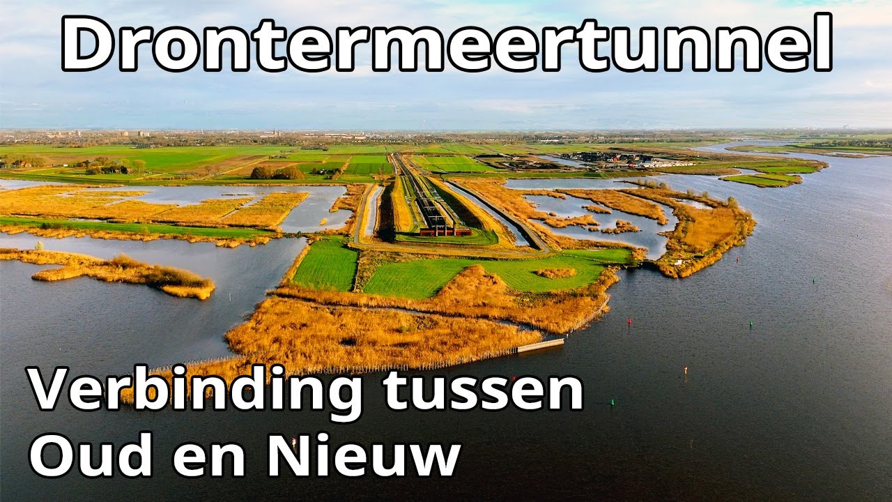 De Drontermeertunnel bij Kampen