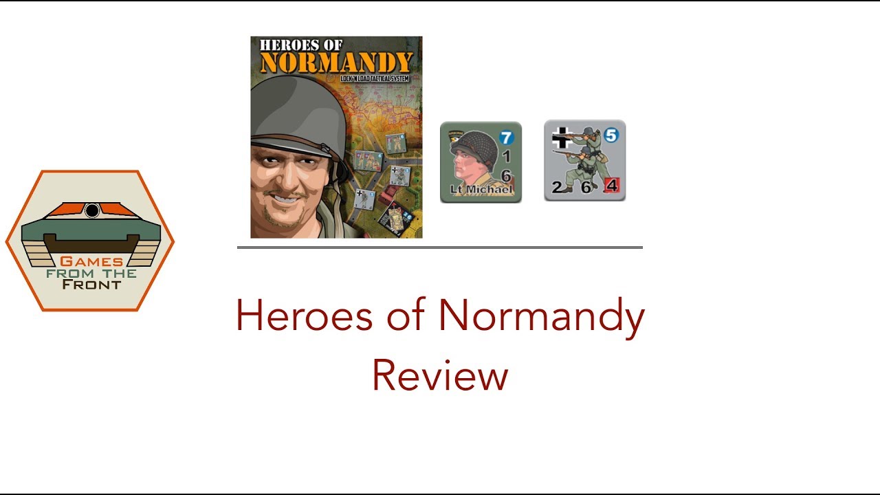 Heroes of Normandy Review - Lock n Load Tactical